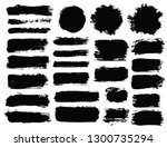 brush strokes. vector... | Shutterstock .eps vector #1300735294
