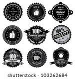 vintage styled premium quality... | Shutterstock . vector #103262684
