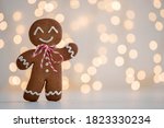 cute gingerbread man for... | Shutterstock . vector #1823330234