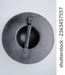 Small photo of buckler knight shield on white background.