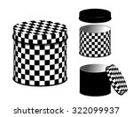 Kitchen Canisters  Checkerboard ...