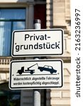  No Parking Sign In Germany...