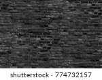 Black Brick Wall Texture Grunge ...