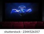 Blue beetle movie in the cinema....