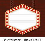 retro light hexagon figure... | Shutterstock .eps vector #1859547514