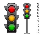 traffic lights with all three...