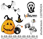 halloween | Shutterstock .eps vector #110785424