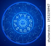 astrology zodiac star signs... | Shutterstock .eps vector #1923258947