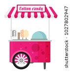 Cotton Candy Stand Free Stock Photo - Public Domain Pictures