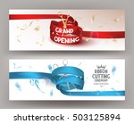 grand opening horizontal... | Shutterstock .eps vector #503125894