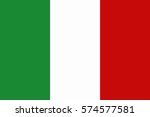 italy flag vector | Shutterstock .eps vector #574577581