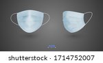 medical respiratory mask for... | Shutterstock .eps vector #1714752007