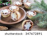 Mince Pies With Christmas Tree...