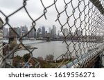 Fence Hole On Manhattan Bridge...