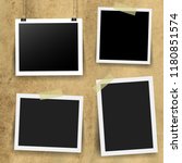 photo frame collection with... | Shutterstock .eps vector #1180851574