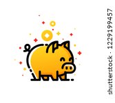 Golden Pig As Symbol Of 2019...