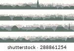 Set Of Horizontal Banners Of...