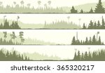 set vector horizontal banners... | Shutterstock .eps vector #365320217
