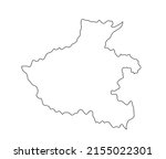 province henan map vector... | Shutterstock .eps vector #2155022301