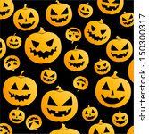 jack o lantern halloween... | Shutterstock .eps vector #150300317