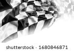 checkered black and white... | Shutterstock . vector #1680846871