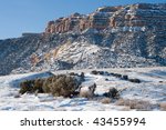 Grand Junction Colorado Snow Snow Covered Mt. Garfield, Grand Junction, Co