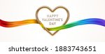 happy valentines day greeting... | Shutterstock .eps vector #1883743651