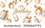 birthday greeting design.... | Shutterstock .eps vector #2040663791