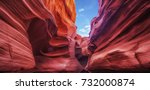 The Antelope Canyon  Near Page  ...