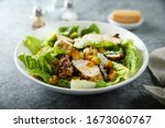 Traditional Caesar Salad With...