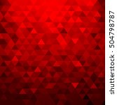 red background texture. vector... | Shutterstock .eps vector #504798787