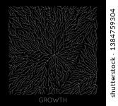 vector generative branch growth ... | Shutterstock .eps vector #1384759304