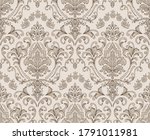 damask seamless pattern element.... | Shutterstock .eps vector #1791011981