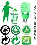 vector of various recycle... | Shutterstock .eps vector #16429732