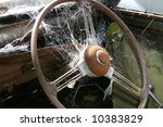 Cobwebs On Steering Wheel