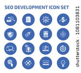 search engine optimisation icon ... | Shutterstock .eps vector #1081103831