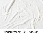 White Towel Fabric Texture...