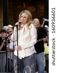 Small photo of Trisha Yearwood on stage for NBC Today Show Concert Series with Trisha Yearwood, Rockefeller Center, New York, NY, September 02, 2005