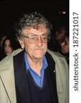 Small photo of Kurt Vonnegut at premiere of GOSFORD PARK, NY 12/3/2001