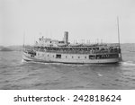 Immigrant Ferry Boat In New...