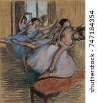 The Dancers  By Edgar Degas ...