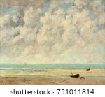 The Calm Sea  By Gustave...