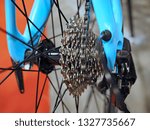 Closeup View Of Bicycle Rear...