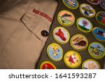 Boy Scout Badges And Uniform