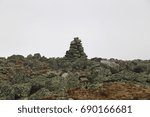 Large Rock Cairn Near The...