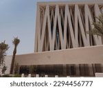 Small photo of Abu Dhabi, UAE - March 21, 2023 : Abrahamic Family House, This is interfaith complex on Saadiyat Island. This event was inspired by the Document on Human Fraternity.