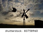 Wind Mill Early In The Morning
