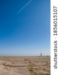 Small photo of Orford Ness, Suffolk / UK - April 2009: Abandoned military infrastructure at Orford Ness in Suffolk, UK