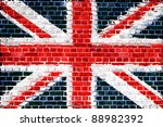An Image Of The Union Jack Flag ...