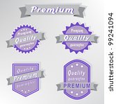 premium quality purple stamps... | Shutterstock .eps vector #99241094